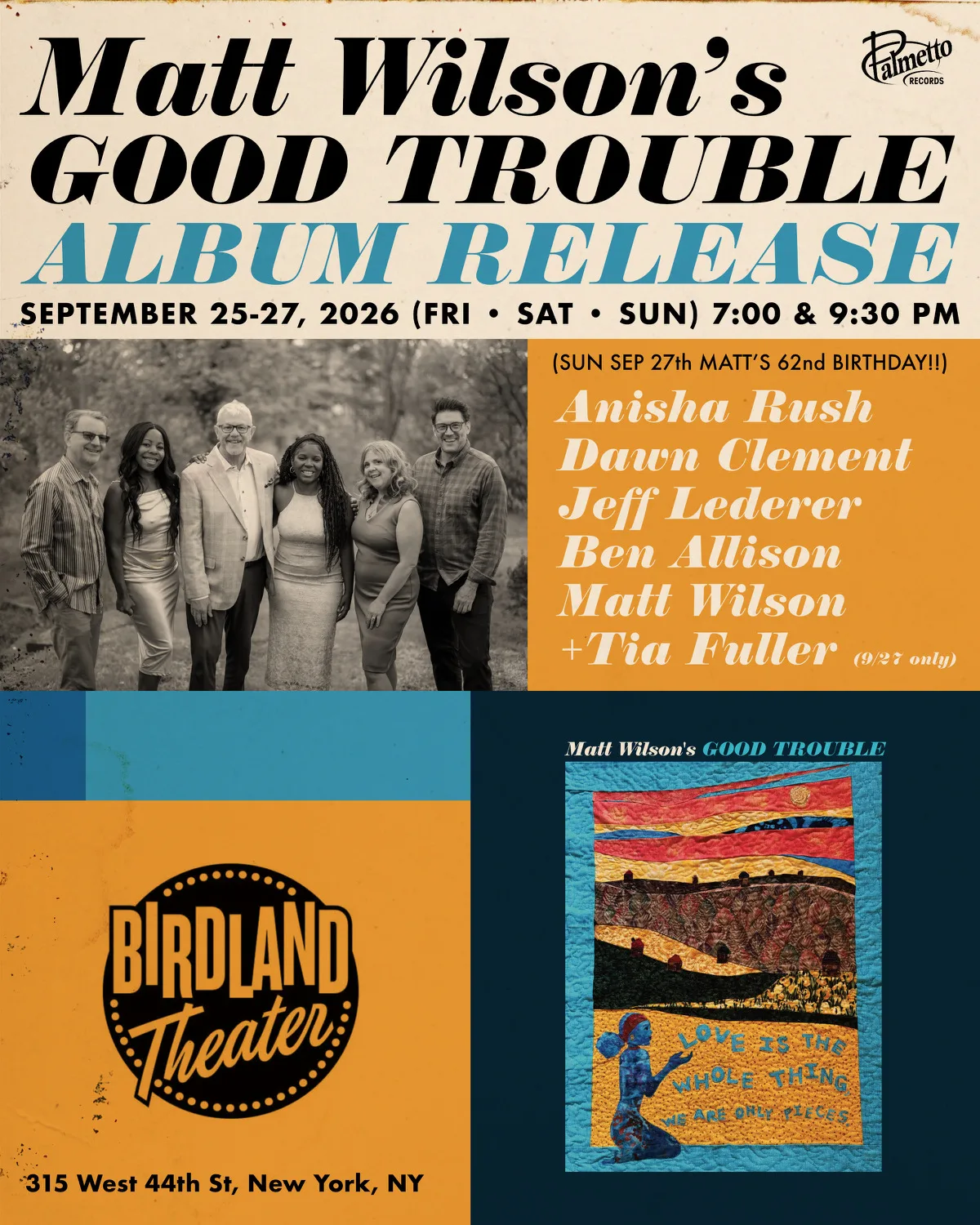 Good Trouble album release poster